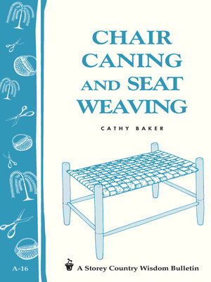 cover image of Chair Caning and Seat Weaving